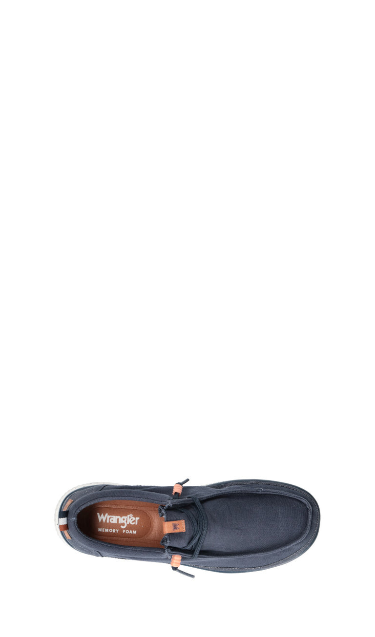 WRANGLER Mocassino uomo blu