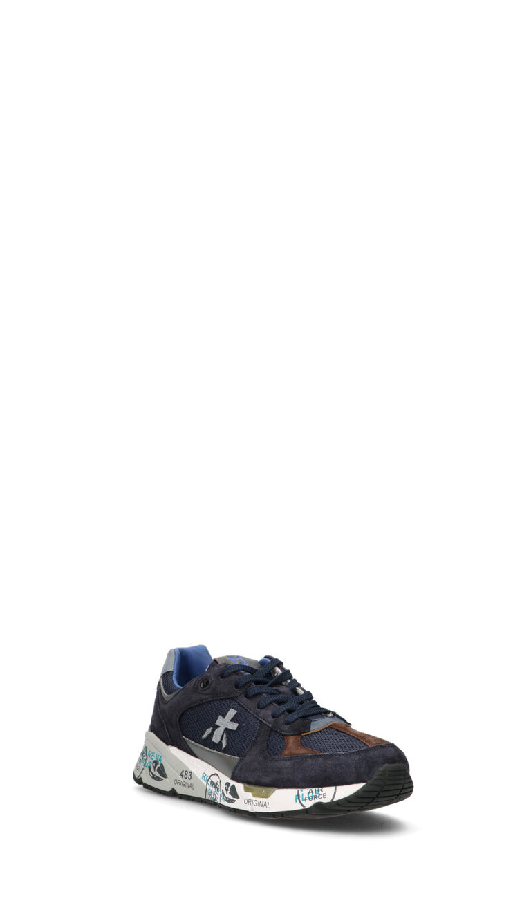 PREMIATA Sneaker uomo navy in suede