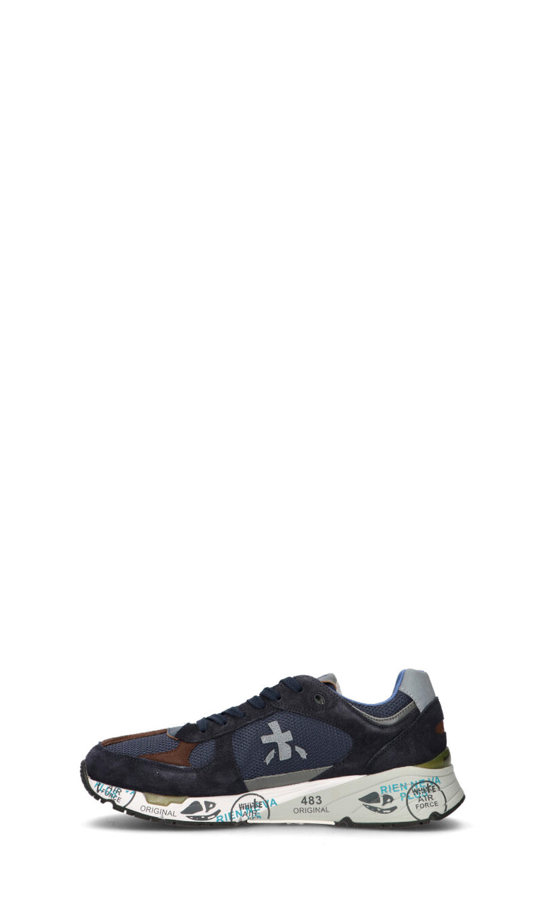 PREMIATA Sneaker uomo navy in suede