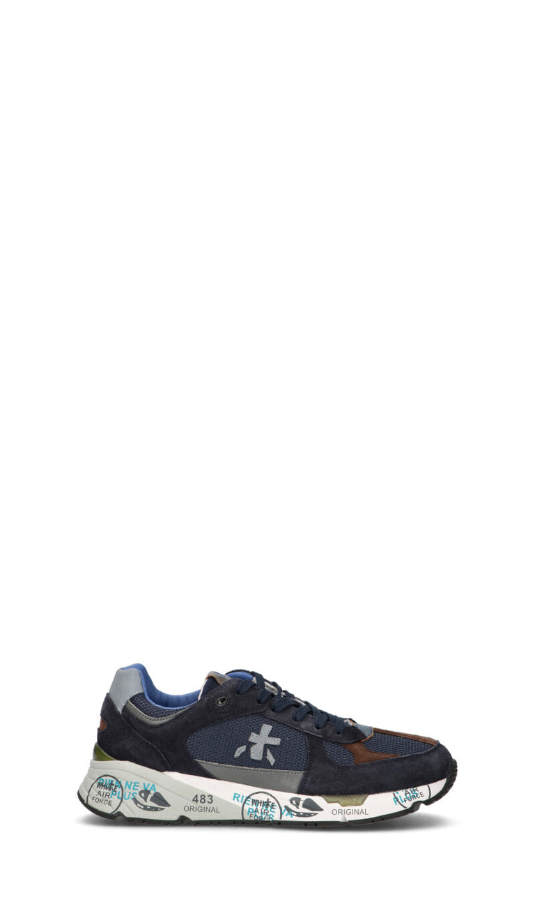PREMIATA Sneaker uomo navy in suede