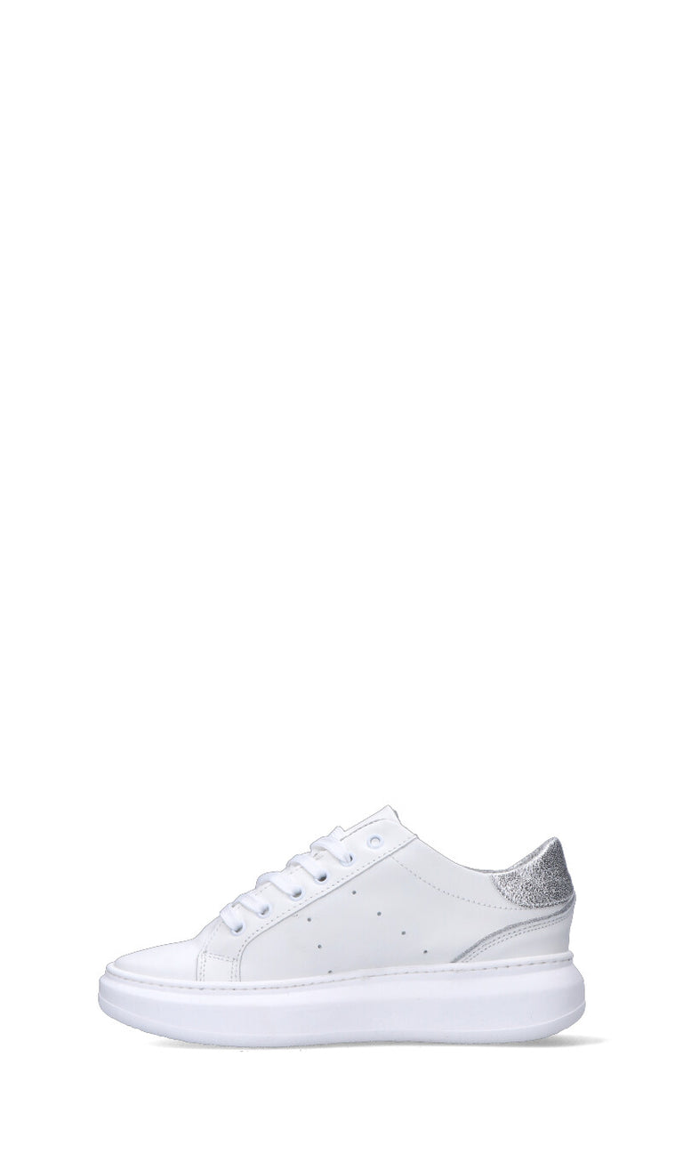 OTTANT8,6 Sneaker donna bianca/argento in pelle