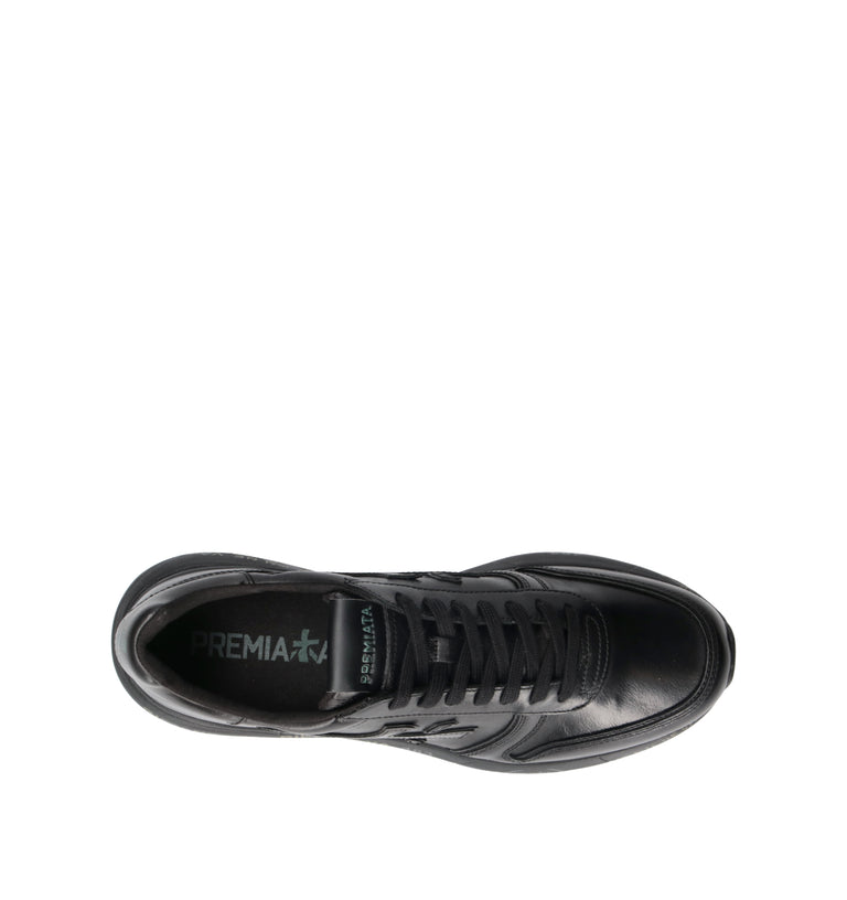 PREMIATA Sneaker uomo nera in pelle