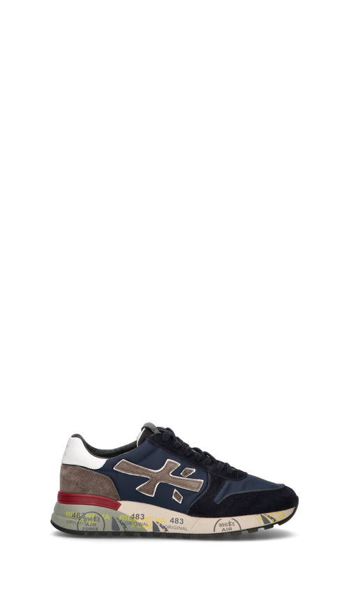 PREMIATA Sneaker uomo blu in pelle