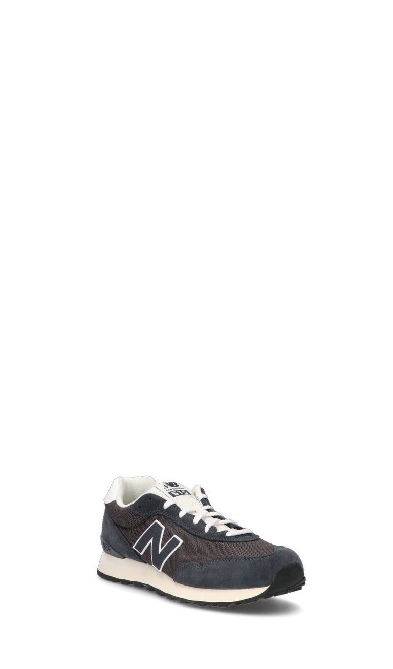 NEW BALANCE 515 Sneaker uomo nera e marrone in suede