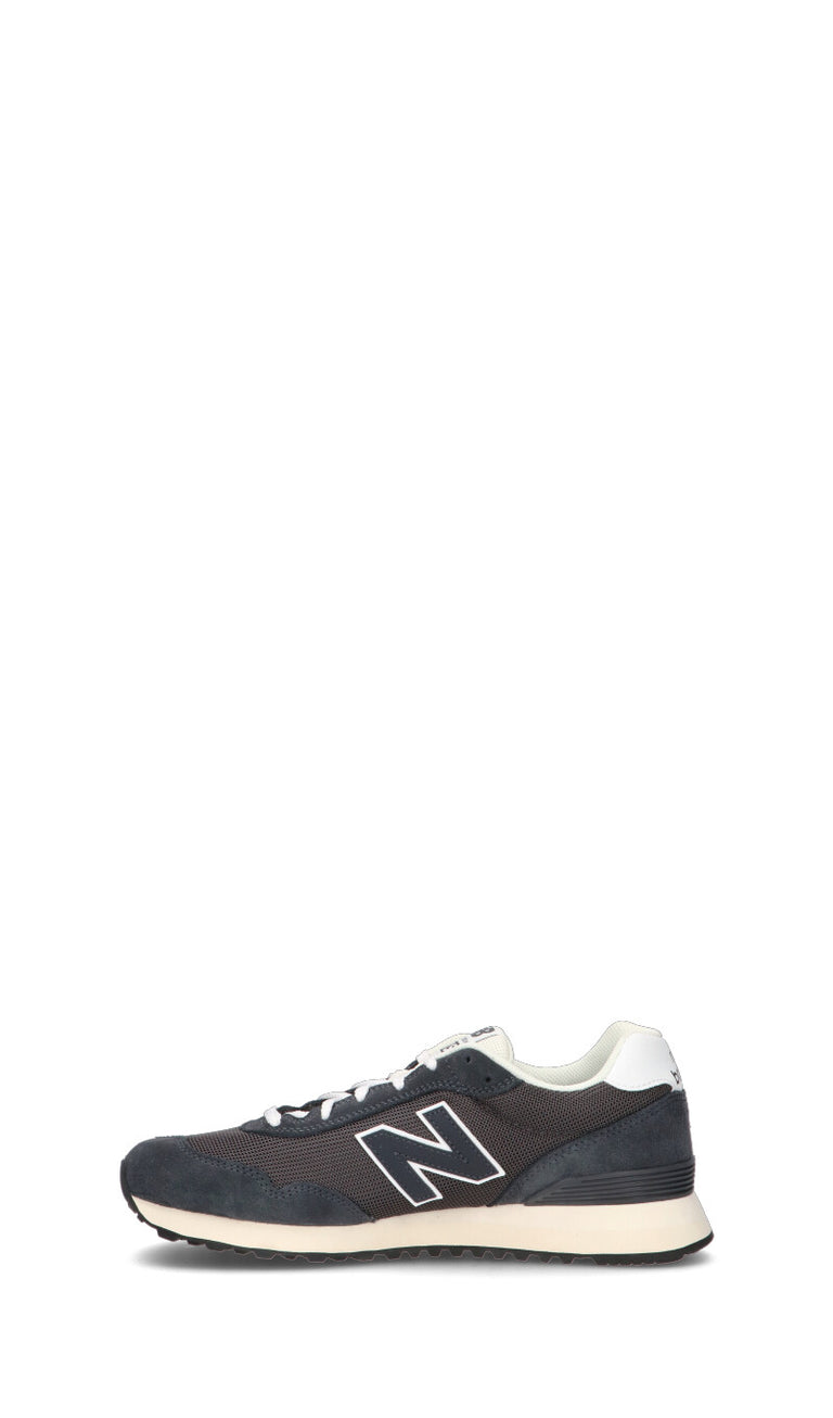 NEW BALANCE 515 Sneaker uomo nera e marrone in suede