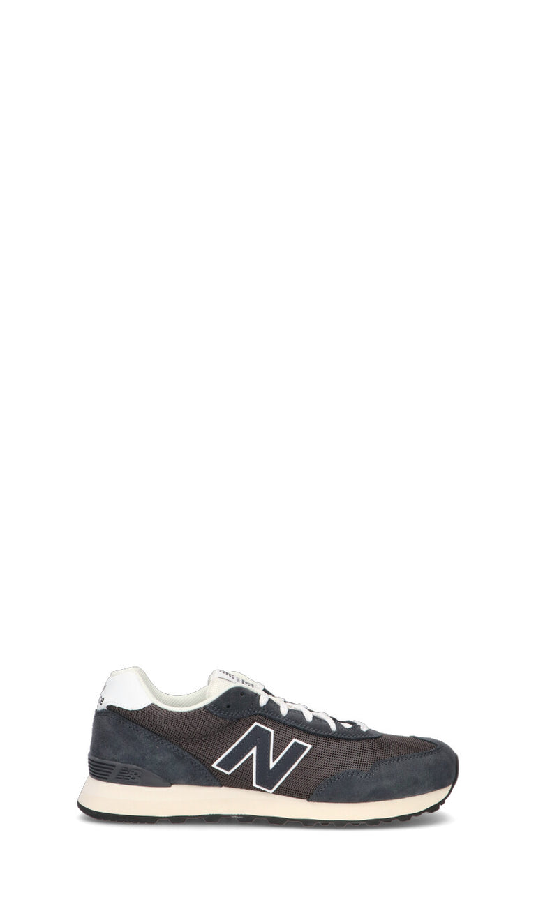 NEW BALANCE 515 Sneaker uomo nera e marrone in suede