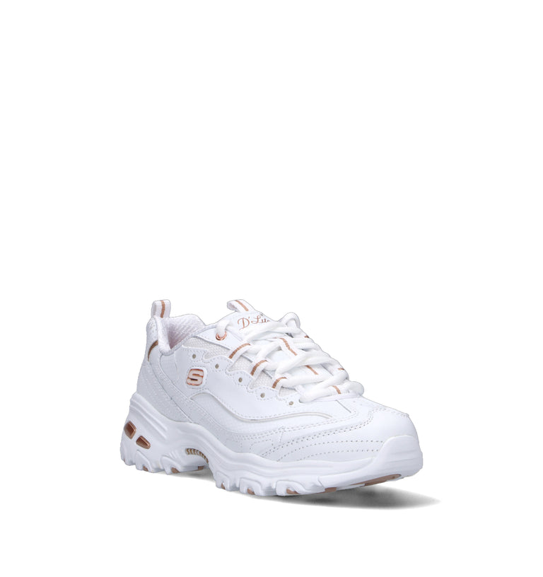 SKECHERS SPORT Sneaker donna bianca