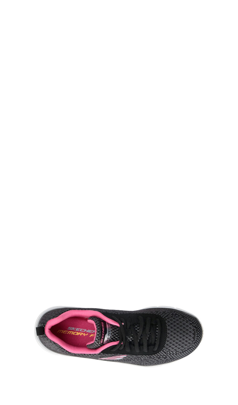SKECHERS SPORT Sneaker donna nera/rosa