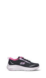 SKECHERS SPORT Sneaker donna nera/rosa