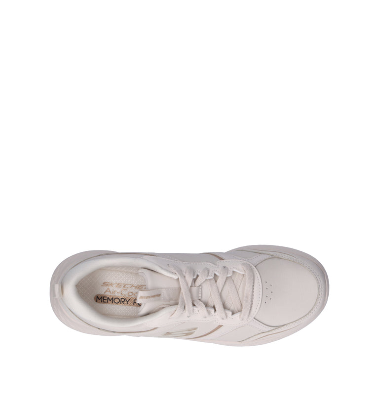 SKECHERS SPORT Sneaker donna panna