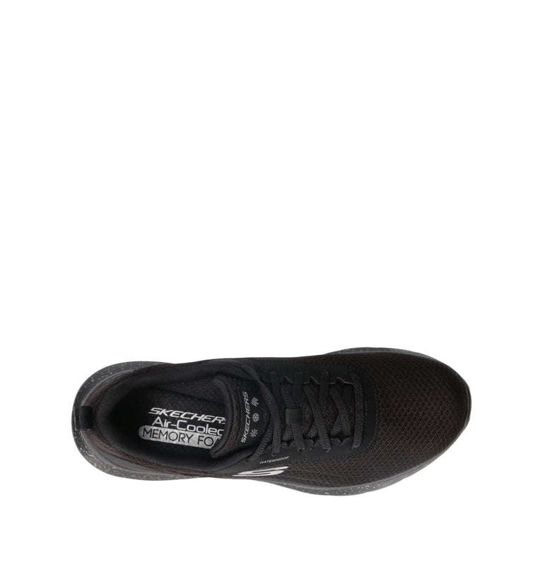 SKECHERS SPORT Sneaker donna nera waterproof