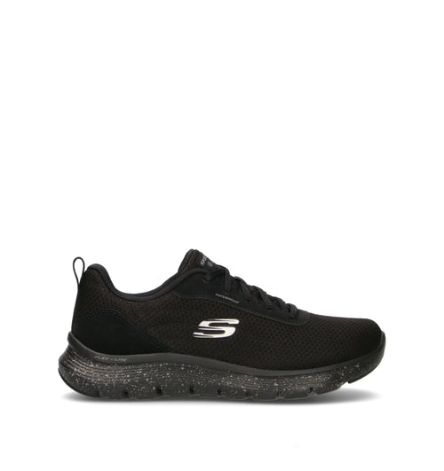 SKECHERS SPORT Sneaker donna nera waterproof