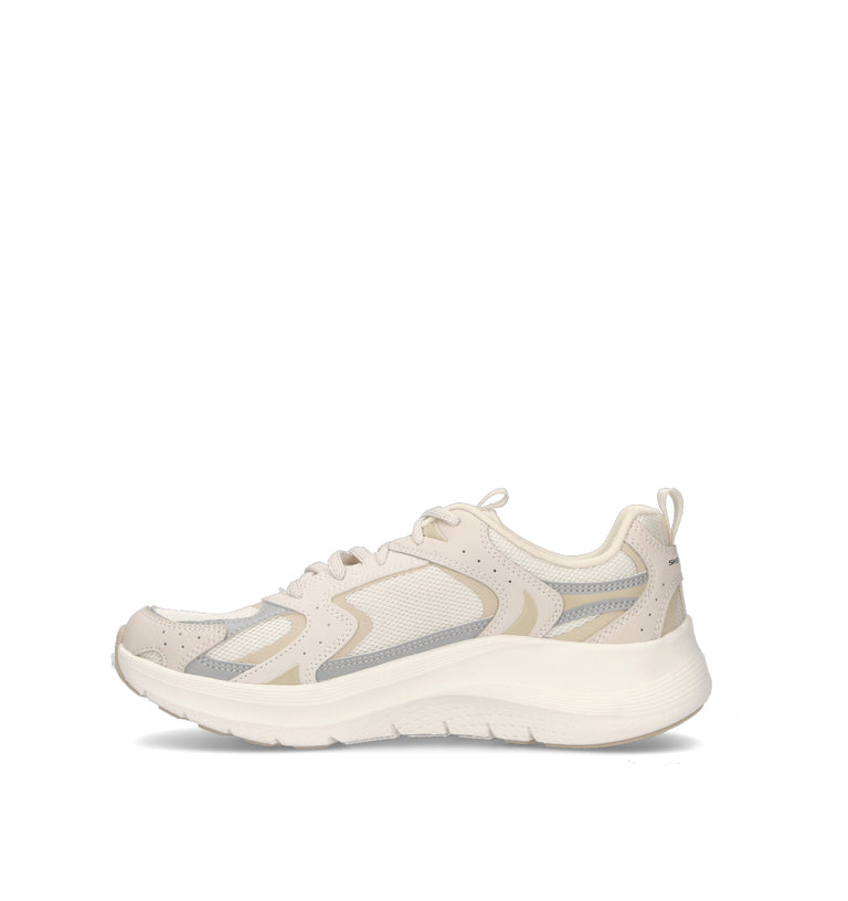 SKECHERS SPORT Sneaker donna panna