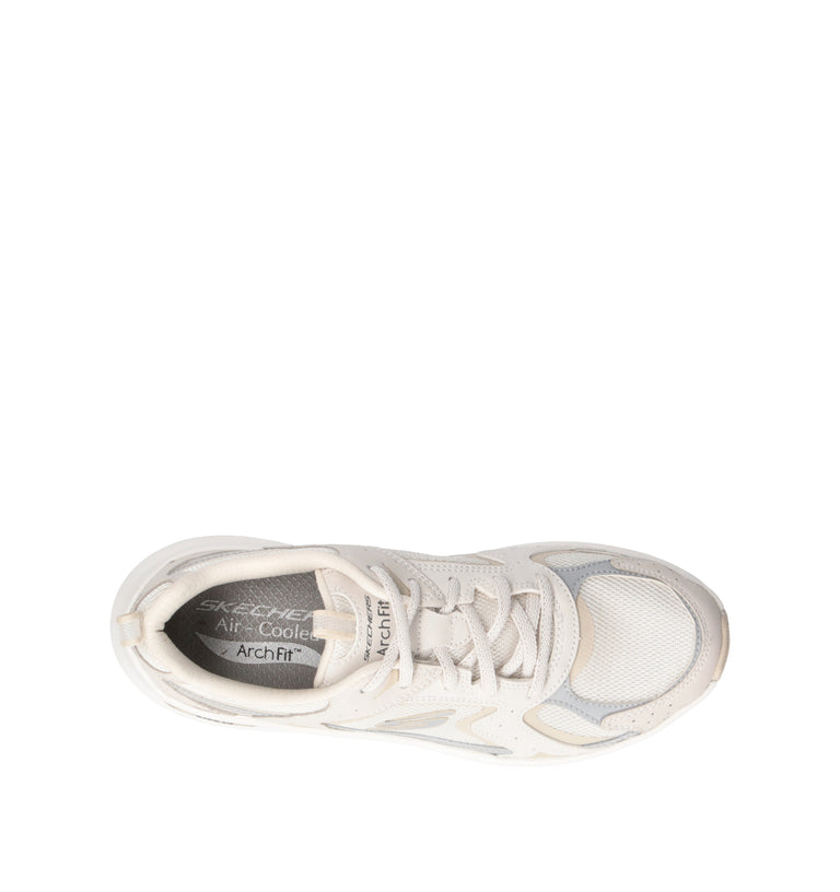 SKECHERS SPORT Sneaker donna panna