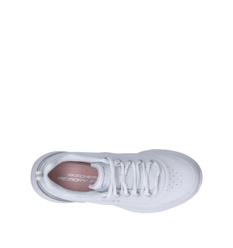 SKECHERS SPORT Sneaker donna bianca