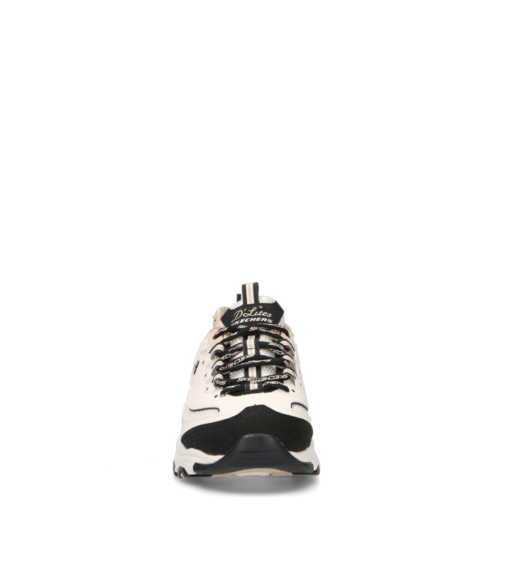 SKECHERS SPORT Sneaker donna bianca/nera