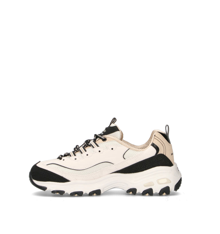 SKECHERS SPORT Sneaker donna bianca/nera