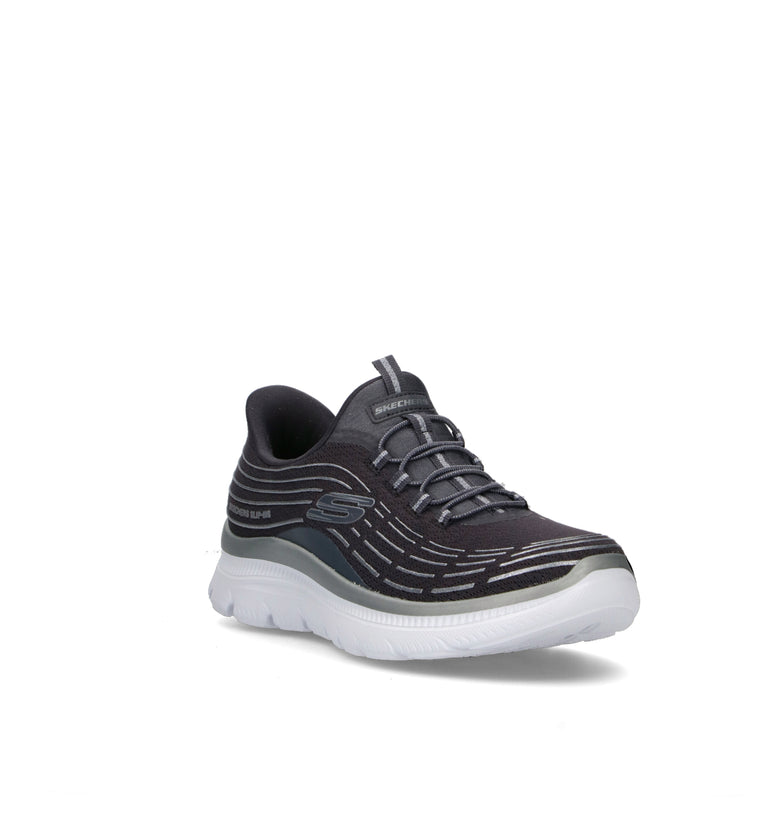SKECHERS SPORT Sneaker donna nera