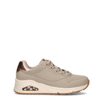 SKECHERS SPORT Sneaker donna taupe