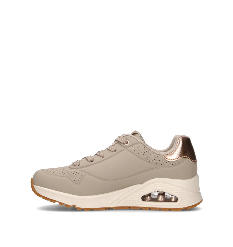 SKECHERS SPORT Sneaker donna taupe