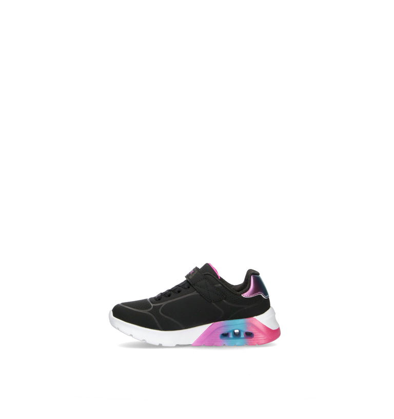 SKECHERS SPORT Sneaker bimba nera