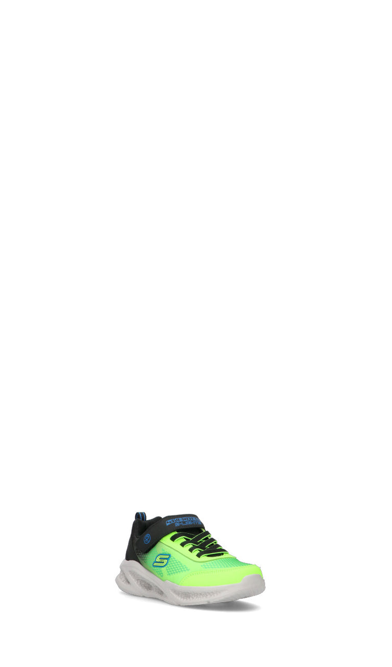 SKECHERS SPORT Sneaker bimbo nera/gialla con luci
