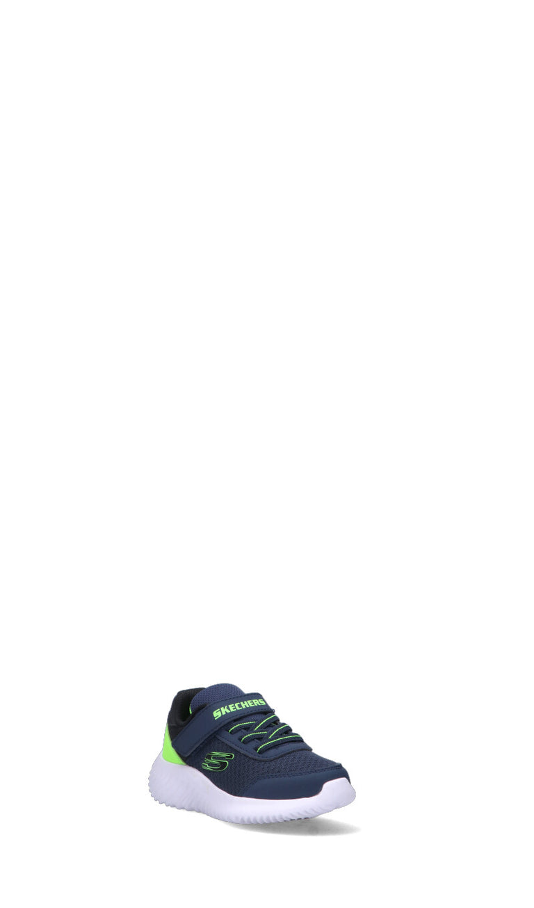 SKECHERS SPORT Sneaker bimbo blu, nera e gialla