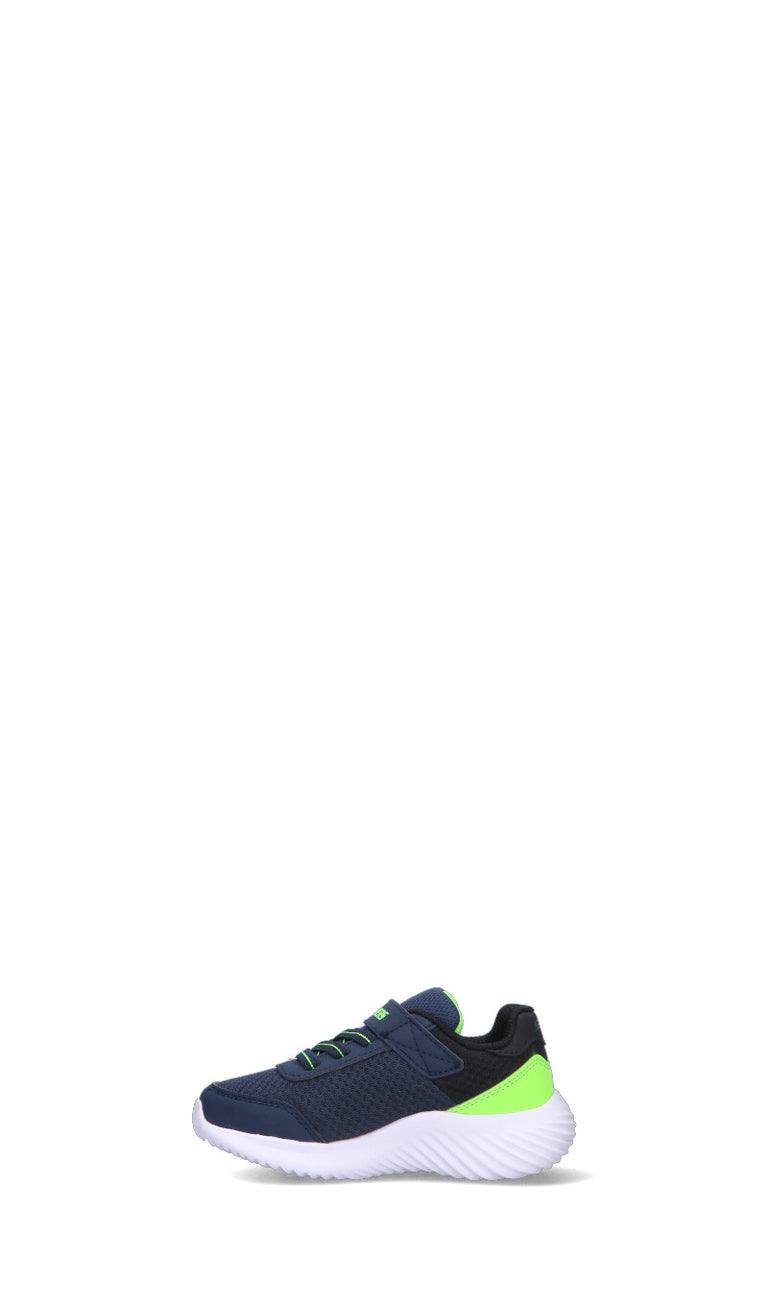 SKECHERS SPORT Sneaker bimbo blu, nera e gialla
