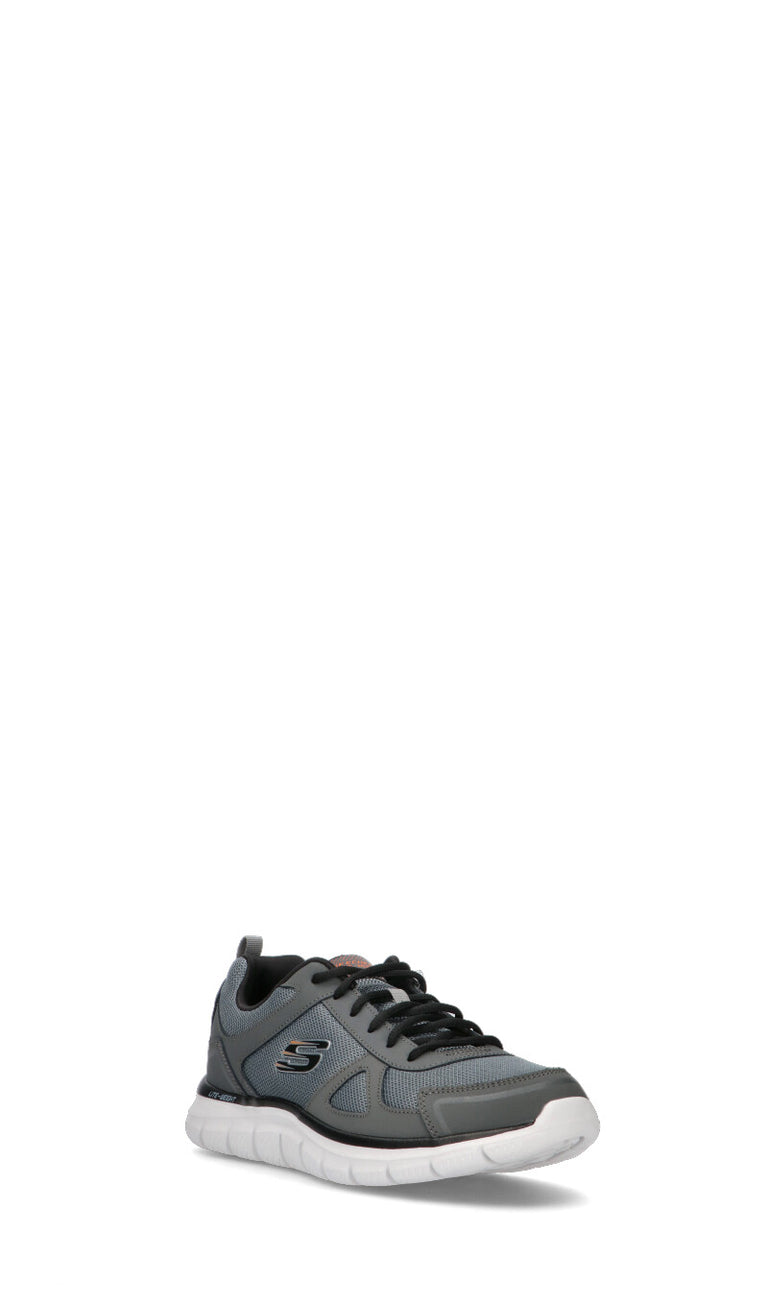 SKECHERS SPORT Sneaker uomo grigia in pelle