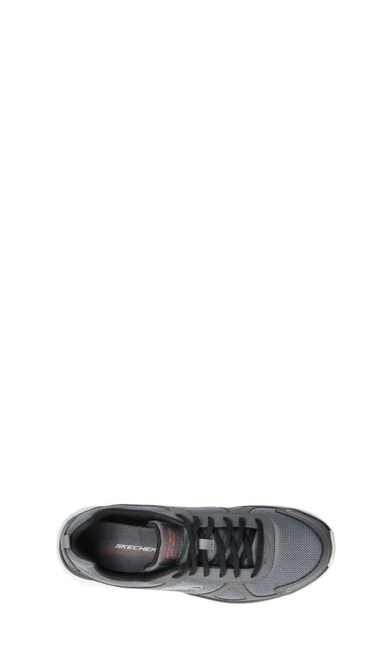 SKECHERS SPORT Sneaker uomo grigia in pelle