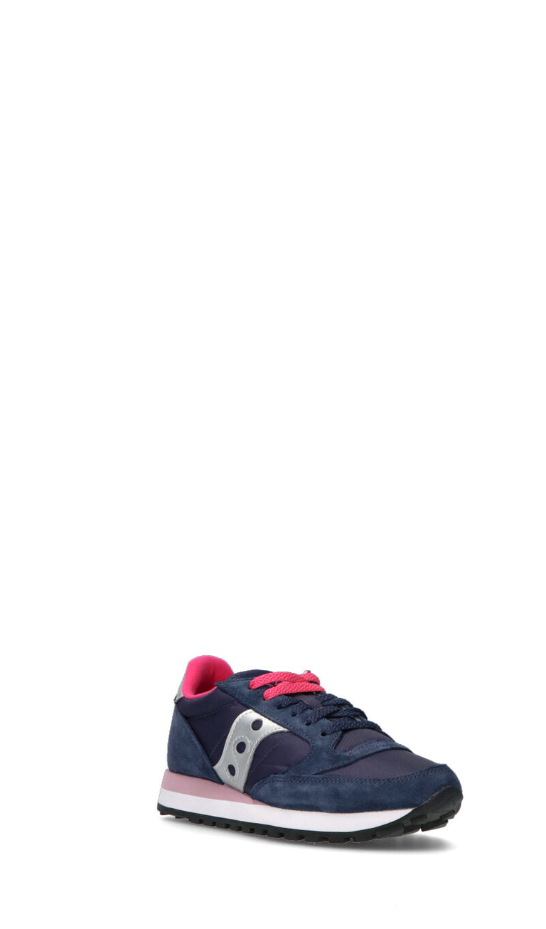 SAUCONY Sneaker donna blu/rosa in suede
