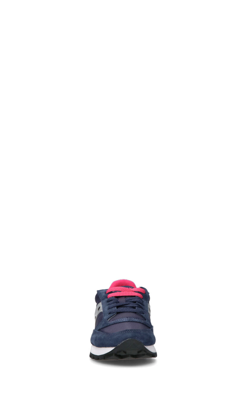 SAUCONY Sneaker donna blu/rosa in suede