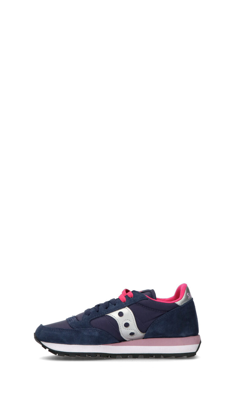 SAUCONY Sneaker donna blu/rosa in suede