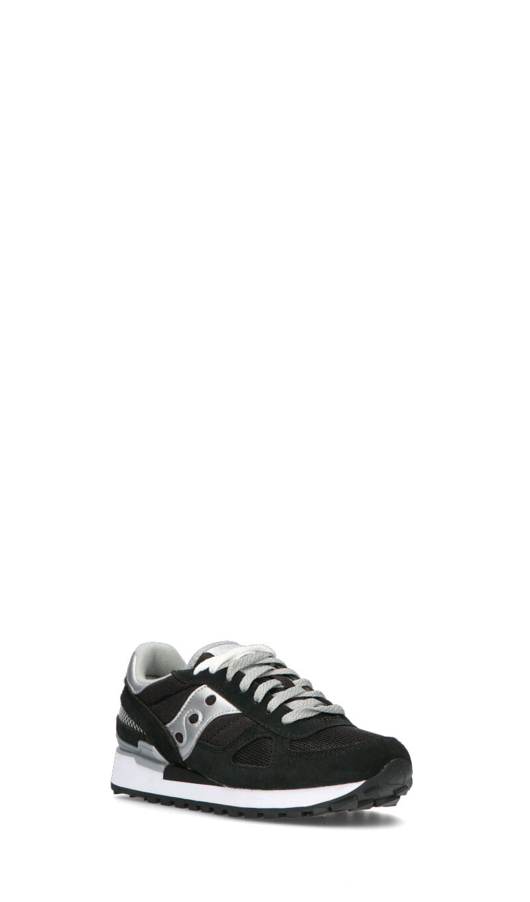SAUCONY Sneaker donna nera in suede
