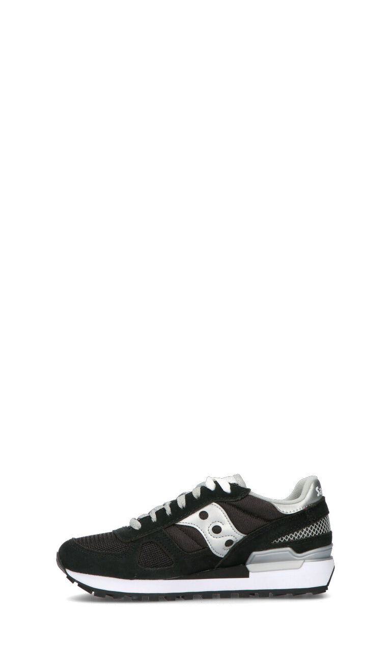 SAUCONY Sneaker donna nera in suede