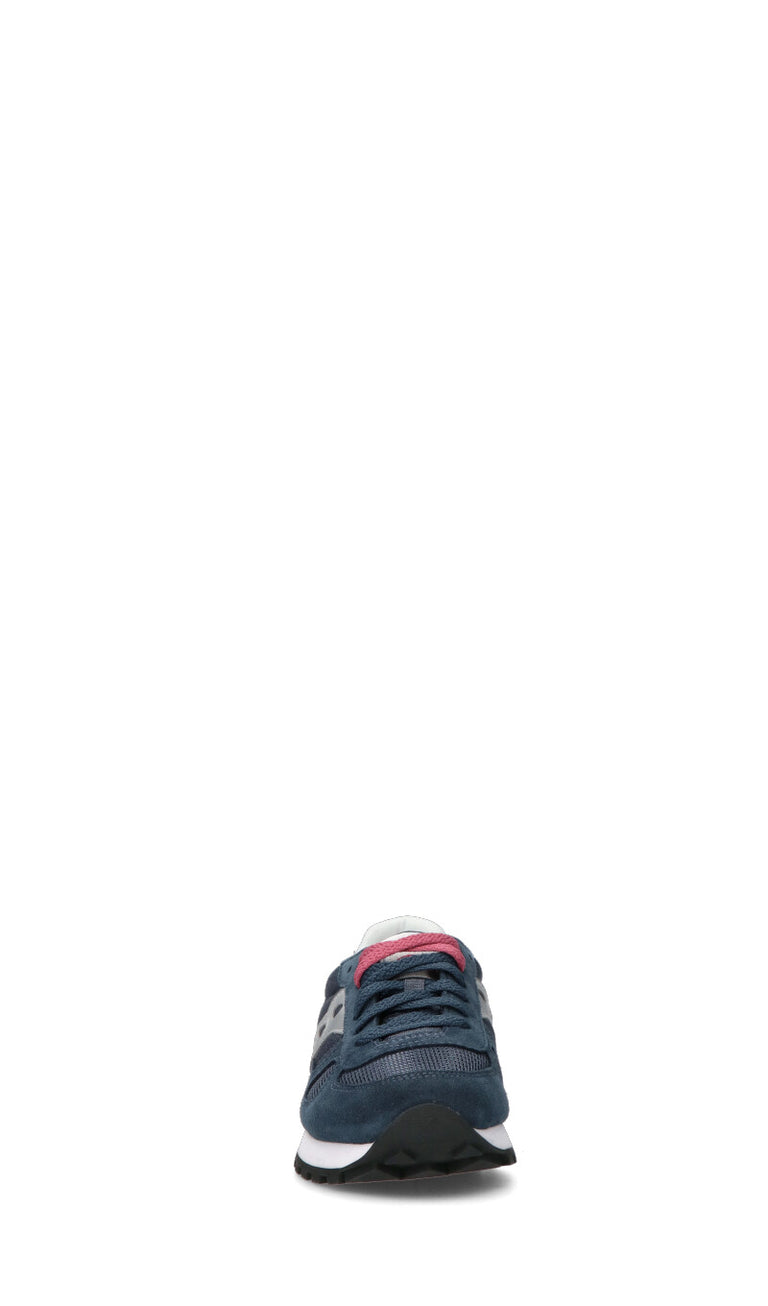 SAUCONY Sneaker donna blu in suede
