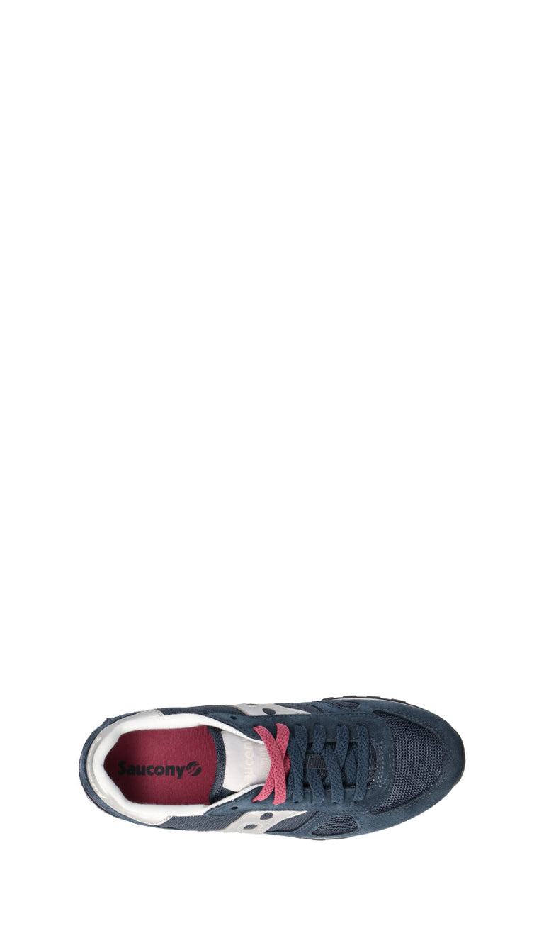 SAUCONY Sneaker donna blu in suede