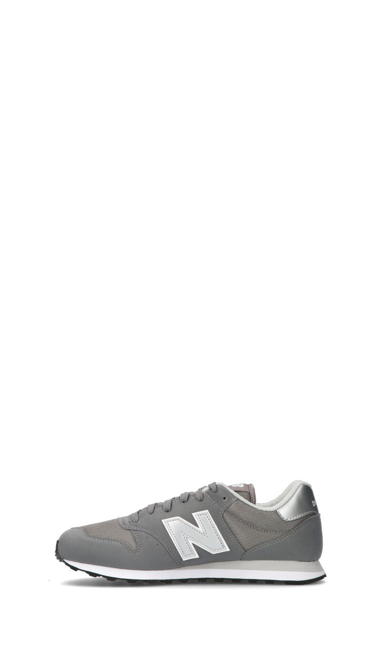 NEW BALANCE LACCI BIANCHI Sneaker uomo grigia