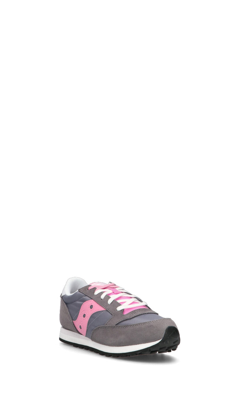 SAUCONY JAZZ ORIGINAL Sneaker ragazza grigia/rosa in pelle