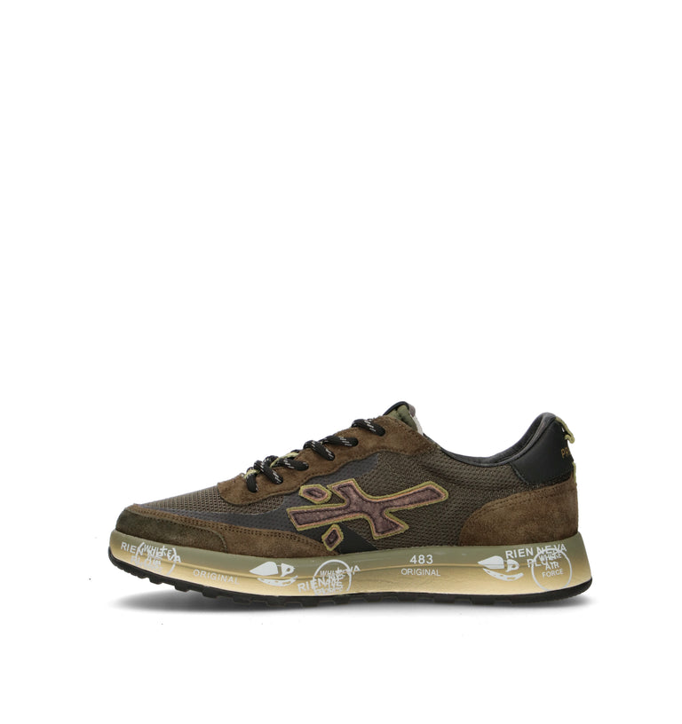 PREMIATA Sneaker uomo militare