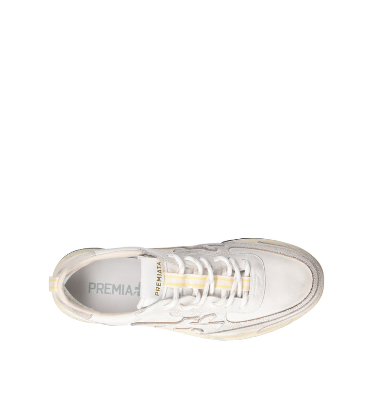 PREMIATA Sneaker uomo bianca in pelle