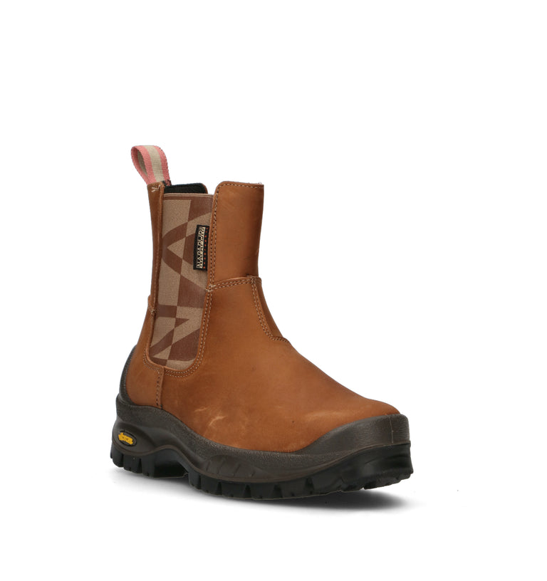 NAPAPIJIRI Beatles donna marrone in pelle