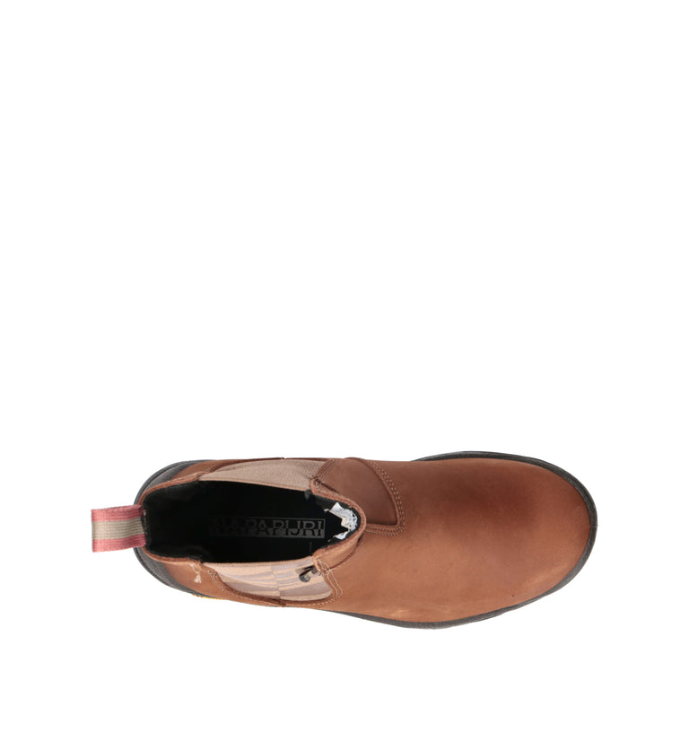 NAPAPIJIRI Beatles donna marrone in pelle