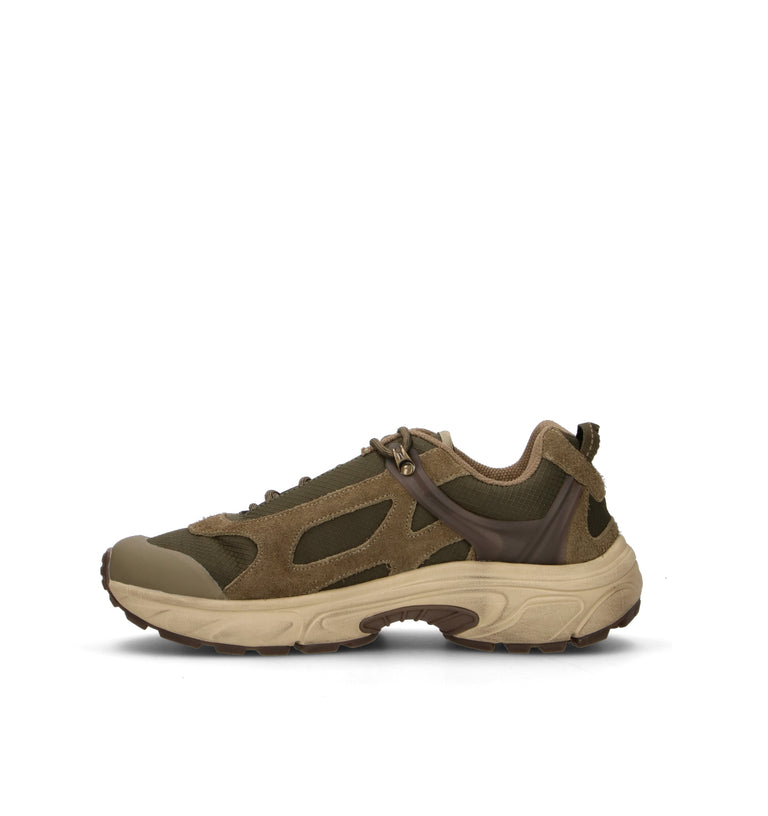 NAPAPIJIRI Sneaker uomo militare/marrone