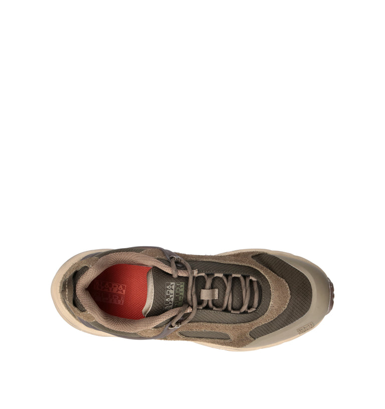 NAPAPIJIRI Sneaker uomo militare/marrone