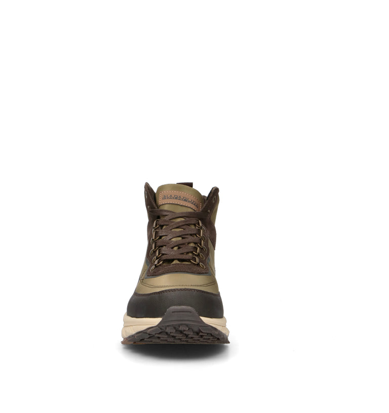 NAPAPIJIRI Sneaker uomo militare/marrone