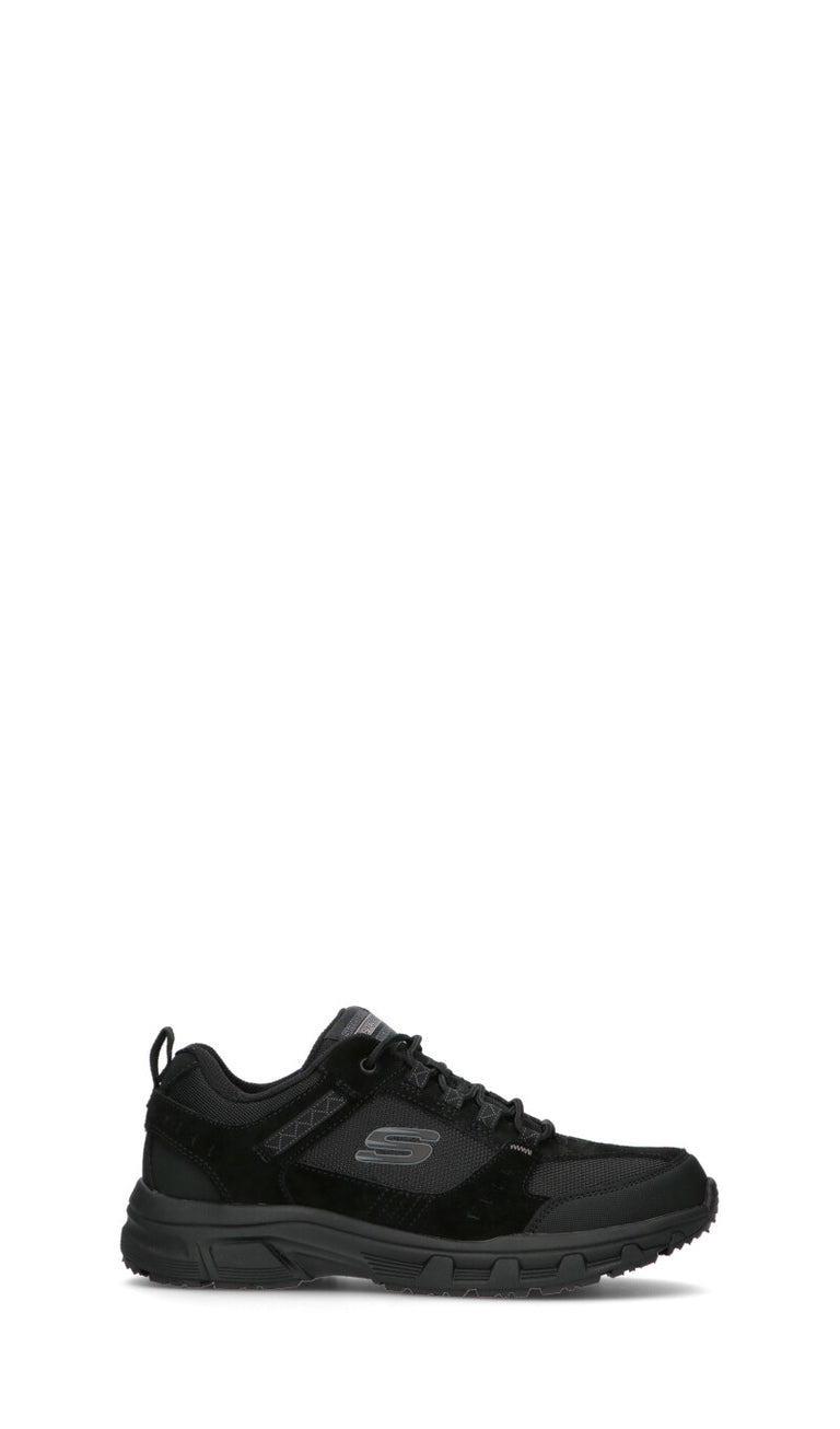 SKECHERS SPORT Sneaker uomo nera in suede
