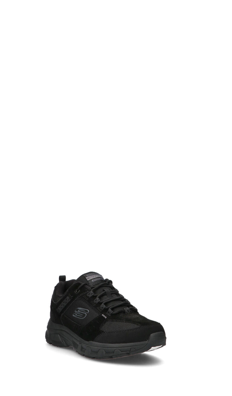 SKECHERS SPORT Sneaker uomo nera in suede
