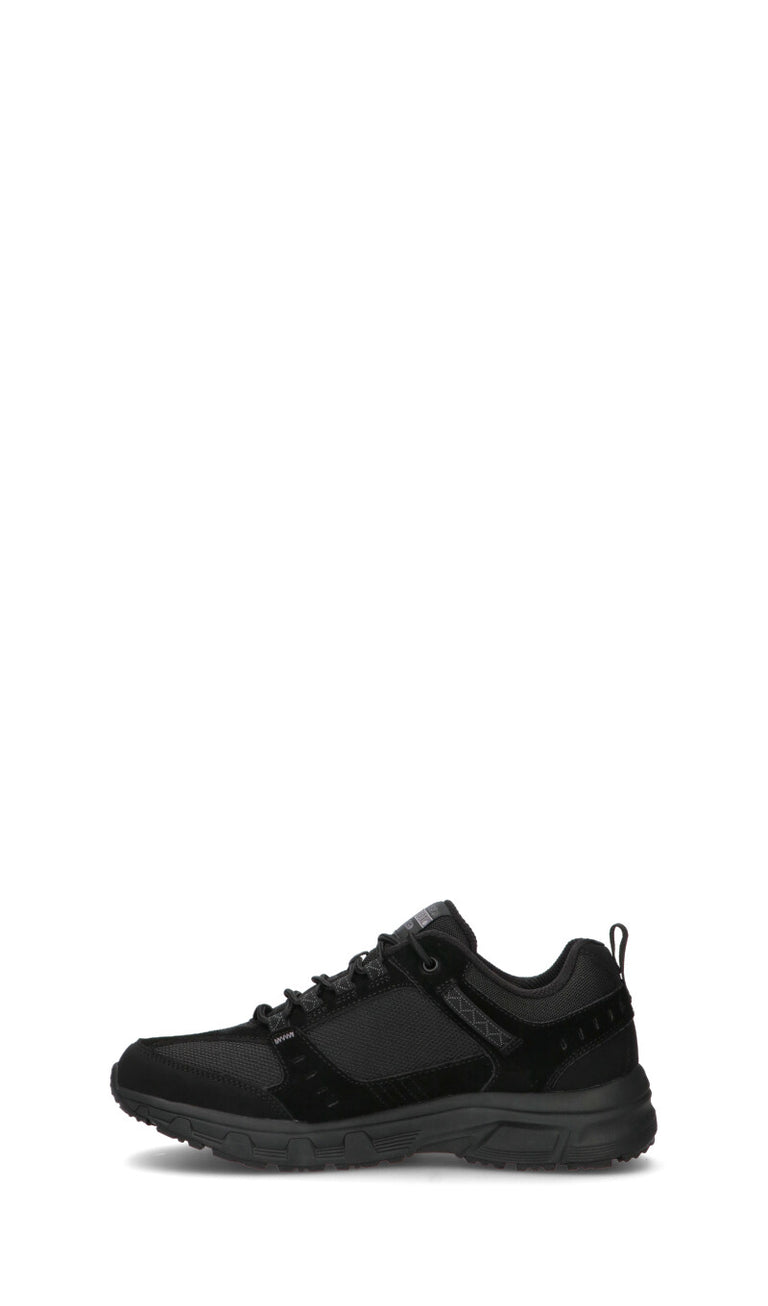 SKECHERS SPORT Sneaker uomo nera in suede