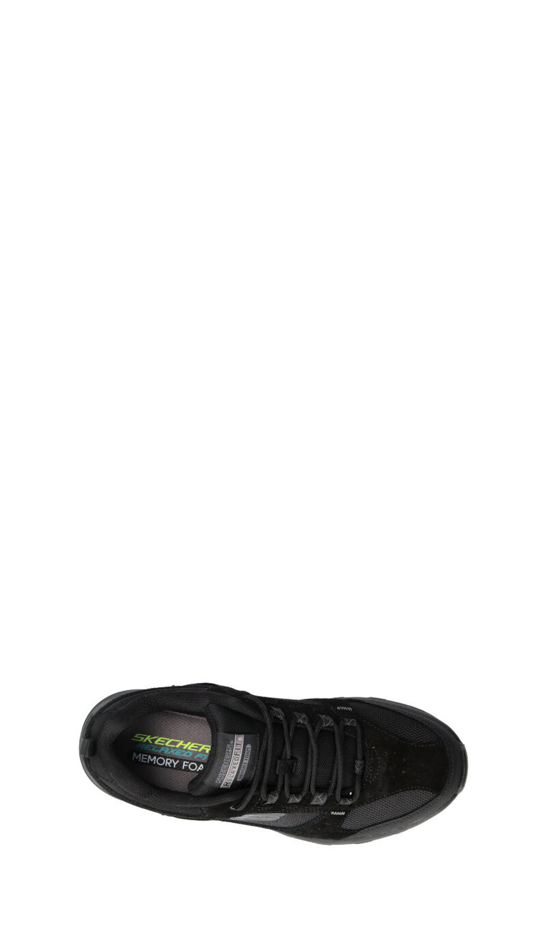 SKECHERS SPORT Sneaker uomo nera in suede